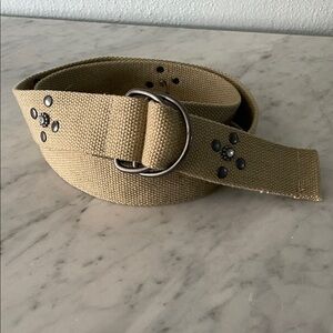 Tan Belt with Gray Accents